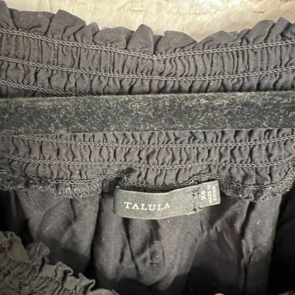 Aritzia  talula horatio black dress size xs - Picture 3 of 8